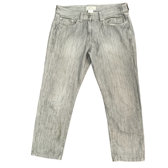 Isabel Marant Etoile Gray Boyfriend Denim Jean Size: